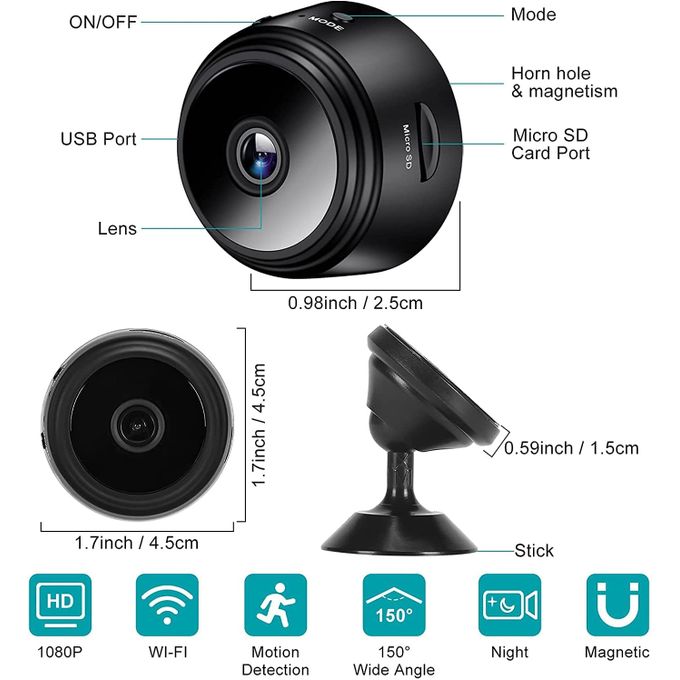 Wifi mini kamera