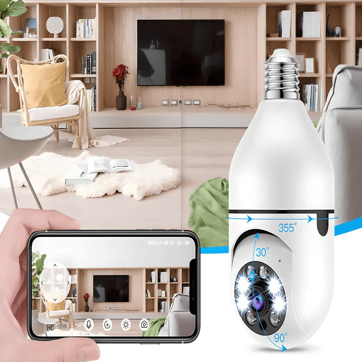 Wifi kamera sijalica E27